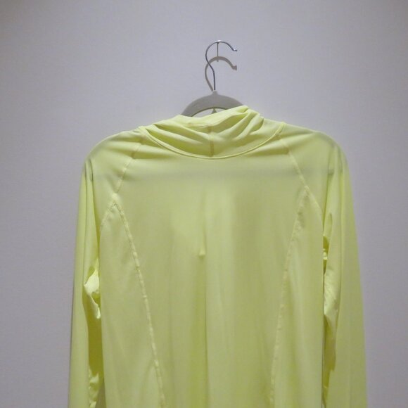 OUTDOOR RESEARCH Echo Hoodie Top in Cool Matcha Yellow Outdoor Gorpcore Layering - Picture 3 of 11
